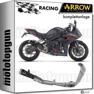 ARROW KOMPLETTANLAGE RACE OP PRO-RACE SCHWARZ HONDA CBR 650 R 2024 24
