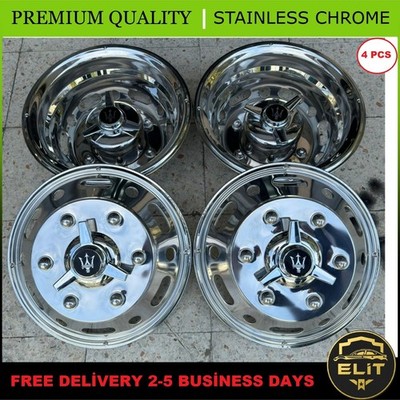 16 Zoll Edelstahl Radzierblenden 4er Set für Iveco Daily Heavy 1999-2006
