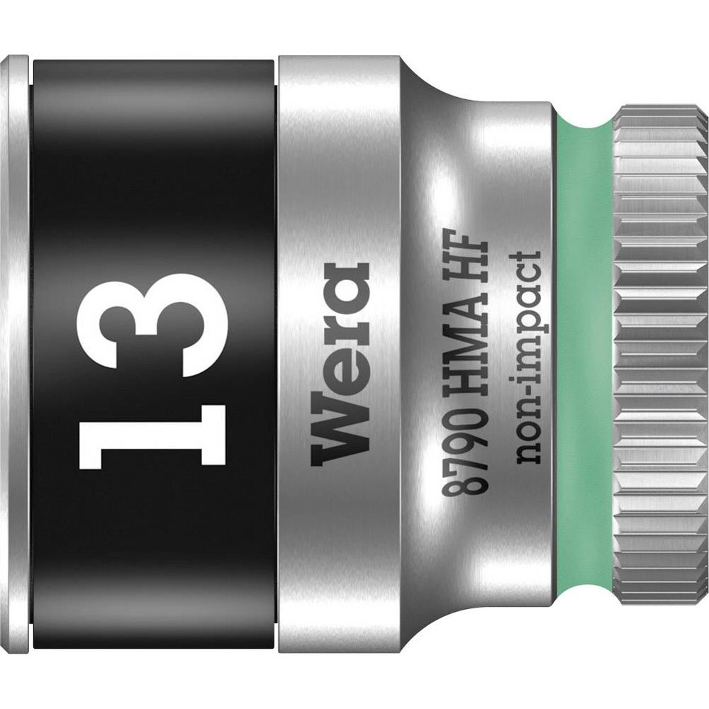 Wera 8790 HMA HF Zyklop Socket - 1/4"" - Holding Function 13 x 23mm