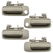 Exterior Door Handle Set-4 Piece TRQ DHA33071 fits 1997 Toyota Camry