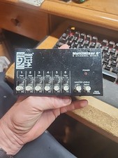 Midi man Multimixer 6 Channel Mixer | Black| Used| Without Cord Midiman