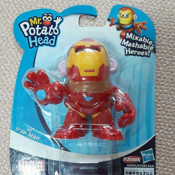 Mixable Mashable Heroes Mr. Potato Head Captain America Iron Man Spider ...