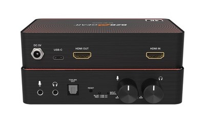 BZBGEAR USB-C 4K120 Video Capture Card Box w/Scaler/HDMI 2.1 LoopOut/Audio/HDR10