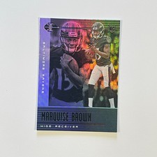 2019 Panini Illusions #70 Marquise Brown Rookie Baltimore Ravens Card. rookie card picture