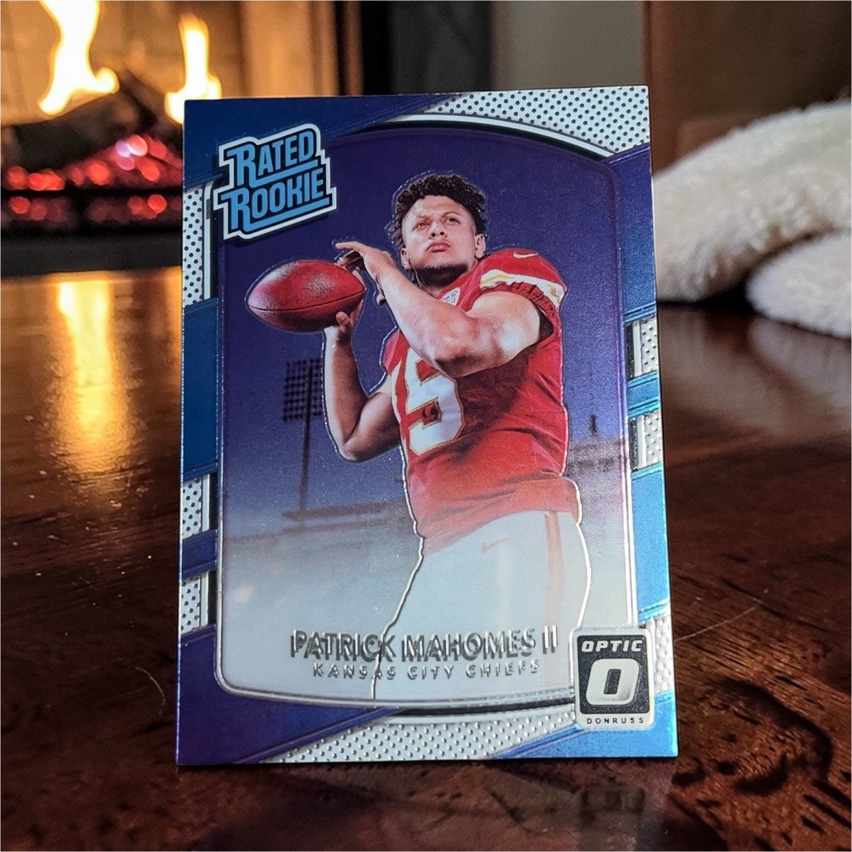 2017 Panini Donruss Optic Rated Rookie Patrick Mahomes II #177 Chiefs