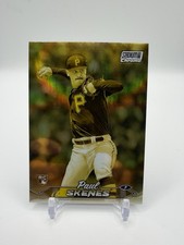 2024 Topps Stadium Club Chrome Paul Skenes Gold Minted Rookie Refractor #237