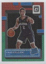 2022 Donruss Optic Rated Rookie Choice Red & Green Prizm Caleb Houstan #229 00ah