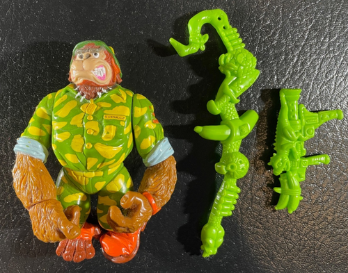 Vintage 1991 TMNT Ninja Turtles Sergeant Bananas Figure - Almost ...