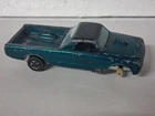 Hot Wheels Aqua Custom Fleetside OG Redline Repair Project (Missing Wheel)