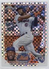 2023 Topps Chrome X-Fractor Starling Marte #19 0pe3