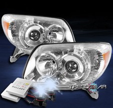 FOR 06-09 TOYOTA 4RUNNER CHROME REPLACEMENT PROJECTOR HEADLIGHT LAMP W/8000K HID