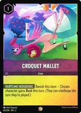 Lorcana FOIL Croquet Mallet - Rise of the Floodborn  066