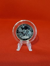 2017 SOMALIA SILVER ELEPHANT 1/2 OUNCE .9999 RARE 50 SHILLINGS. 