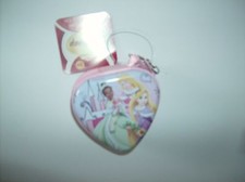 Collectible Keepsake Mini Tin For Coins With Three Princesses With Zipper