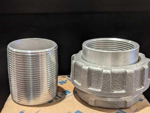 Eaton Crouse-Hinds UNY705-SA Rigid Conduit Union Fitting 2-1/2" (New)