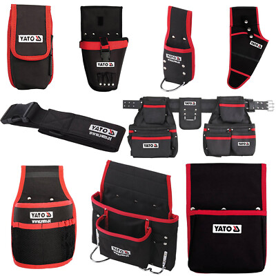 Werkzeuggürtel Mit 4 Taschen - Praktischer Handwerker-Gürtel Für Elektriker & Handwerker