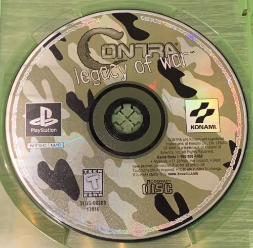 Contra: Legacy of War (Sony PlayStation, PS1) Disc Only TESTED
