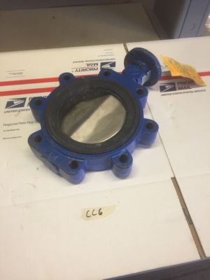 New Keystone 7'' Stainless Butterfly Valve 805 703 060 AR2 099 Warranty Fast Ship