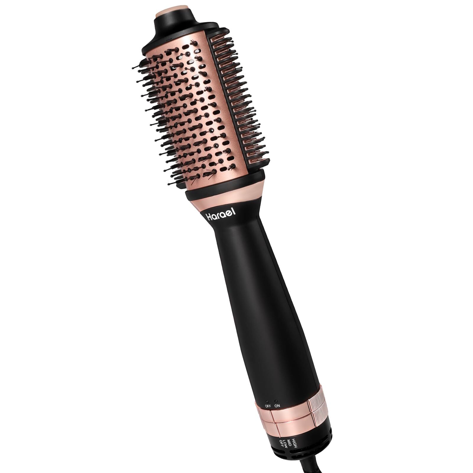 4-in-1 Blow Dryer Brush for Drying Straightening Curling Styling-image