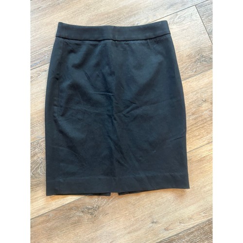 Stretch Black Pencil Skirt Size 6 Banana Republic Sloan Business Casual