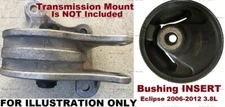 MPP600i 1pc Bushing INSERT fit 2006 - 2012 Mitsubishi Eclipse 3.8L Trans Mount