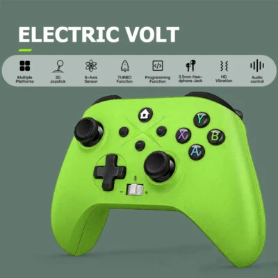 MARKENLOS Wireless Controller Für Microsoft Xbox One Series X|S PC Win11/10/7 ElectricVolt