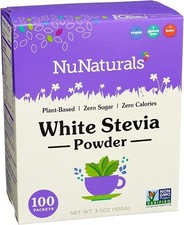 Polvo de Stevia Blanca NuNaturals NuStevi…