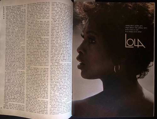 PLAYBOY US June 1970 CLAUDIA JENNINGS Lola Falana ELAINE MORTON Tiny Tim @ EXCLT - Picture 6 of 8