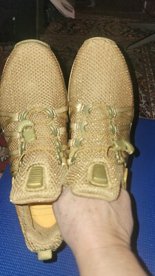 New Womens NIKE Shox Gravity Eu:42 Us:10Sneaker Gold Sparks Asia Confidence Beau