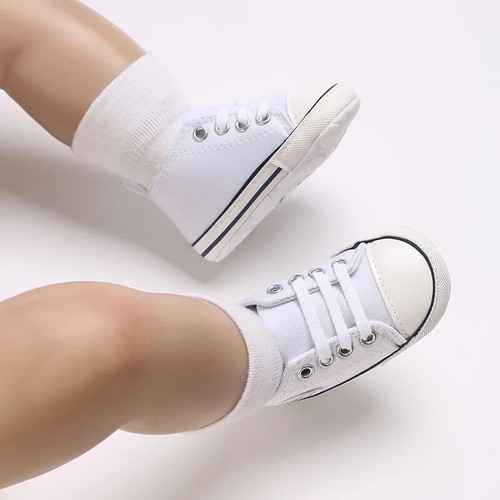 0-18 Months Newborn Baby Shoes Classic Fashion Casual Sports Shoes for Boys and - Picture 13 of 40