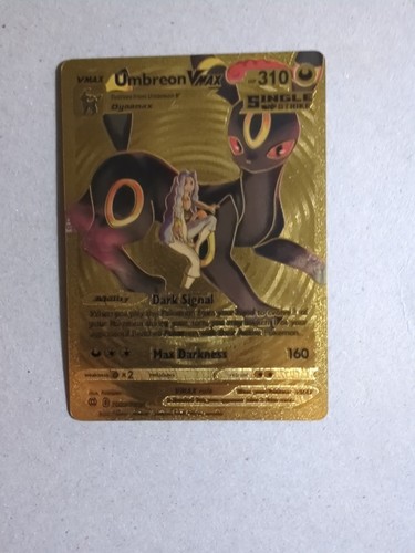 Pokémon Umbreon Vmax Alt Art Gold Foil