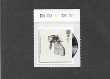 Coldplay-Music-Royal Mail 1st class stamp 2010 mnh  Classic Album cover