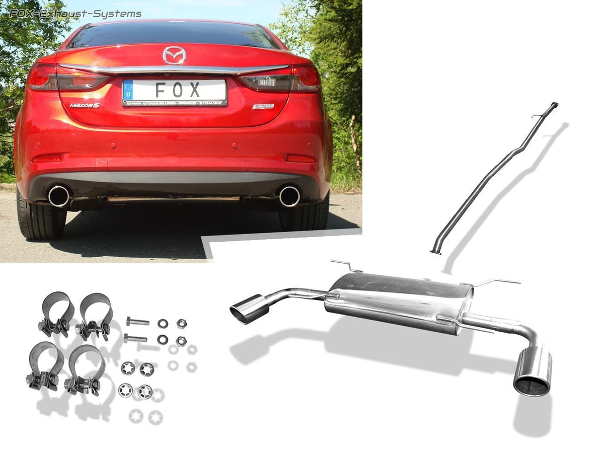 Stainless Steel Duplex Performance Exhaust System from Cat Mazda 6