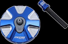 MOOSE RACING HARD-PARTS 0703-0830 CAP GAS ALUM HUS/BU