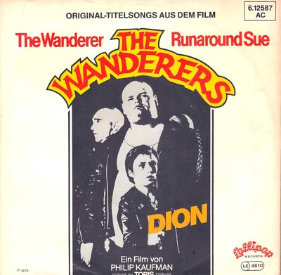 7'' Dion   The Wanderers / Runaround Sue / Film Movie Cover / KULT / Germany