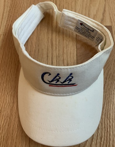 Champion White Visor Cap - Adjustable 