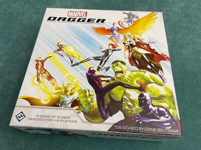 Marvel D.A.G.G.E.R. Board Game - Played Once, Excellent Condition!