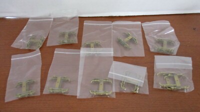 10 Pairs HO BRASS BRILL 177-E-1X TRAIL TRUCK  SIDEFRAMES Model Train~NEW~lot 104