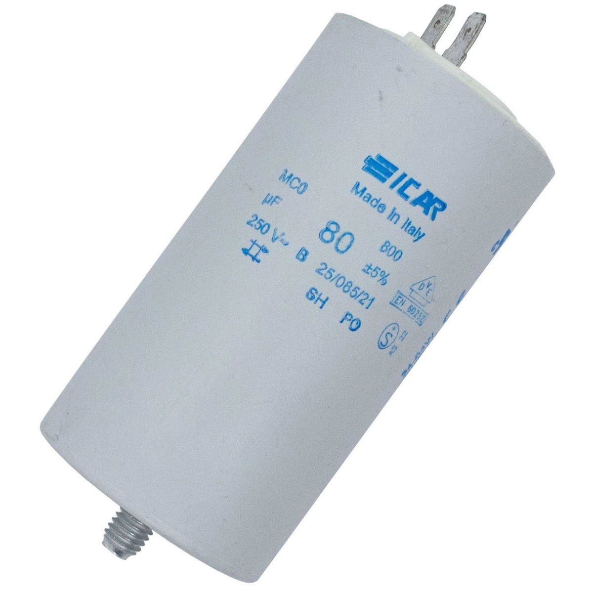 Condensatore CD60 250V 150uF - Per Compressori E Motori Aria
