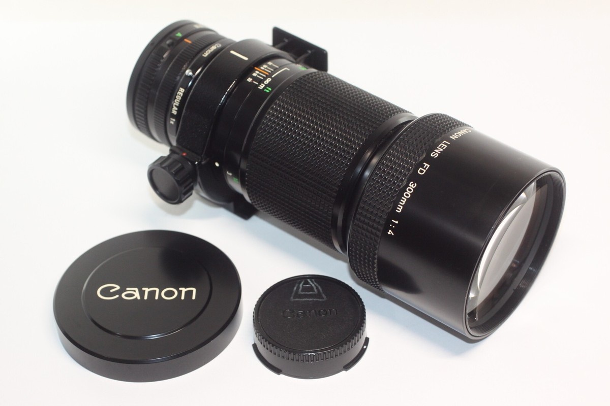 Canon NEW FD 300mm F4 キャノン レンズ New FD 300mm / f4L