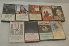 Willie Nelson Cassette Tape Lot of 9 Stardust Always on My Mind Pretty Paper...