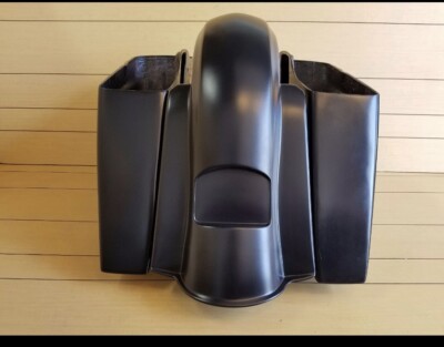6'' STRETCH SADDLEBAGS-REAR FENDER NO CUT OUT FOR HARLEY DAVIDSON TOURING 14-2023