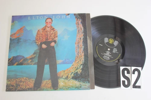 Elton John Caribou Red Translucent Vinyl Record lp original vinyl album