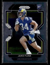 2021 Panini Prizm #402 Jake Funk Rookie Card Los Angeles Rams