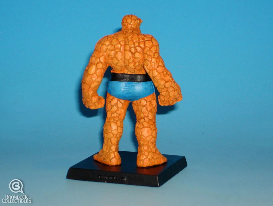 Estatueta The Thing Statue Marvel Classic Collection Die-Cast Quarteto Fantástico Nova - Imagem 4 de 4