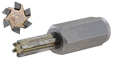 HM Fugenfräser Ø 10 mm 6-schneidig zur Fugensanierung für Winkelschleifer M14