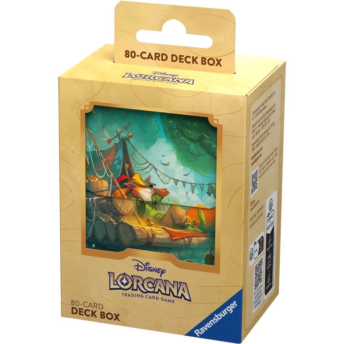Thumbnail - Disney Lorcana Deck Box - Tür Blumenstrauß Robin Hood Standard Size