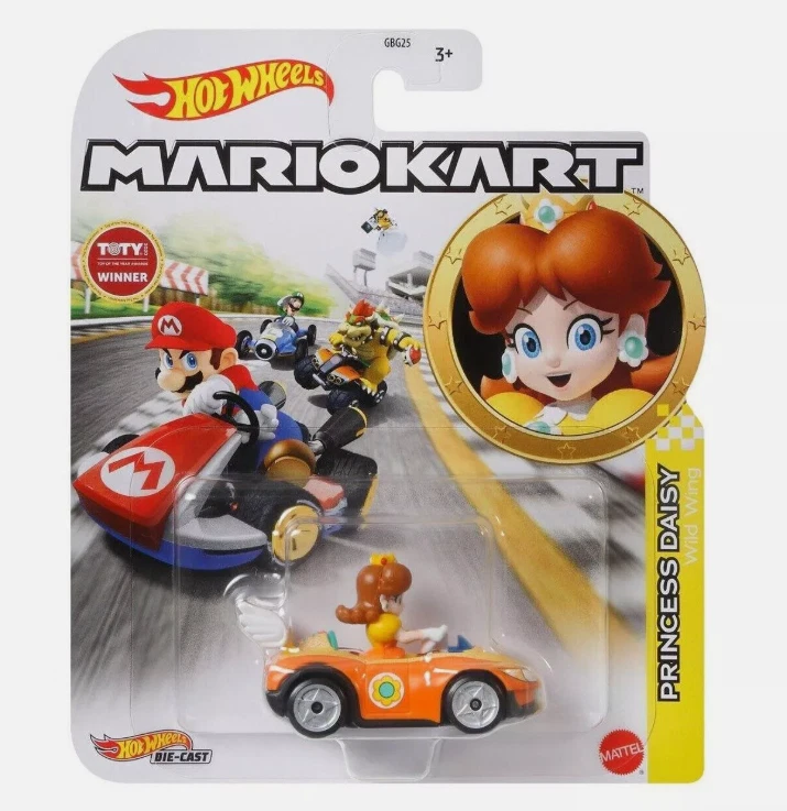 Hot Wheels Mario Kart Cars - YOU CHOOSE -Switch 2 Mariokart characters - Image 3 of 4