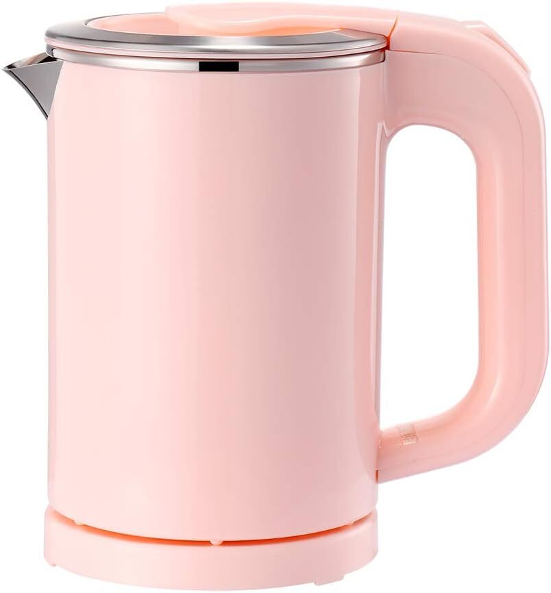 BonNoces Portable Electric Kettle - 0.5L Small Stainless Steel Travel Kettle --image