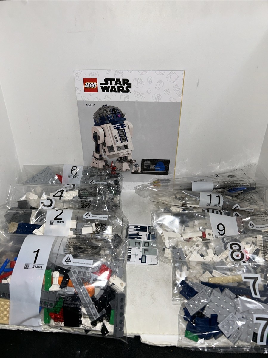 LEGO 75379 Star Wars R2-D2 Set New In Factory Sealed Bags. No Box